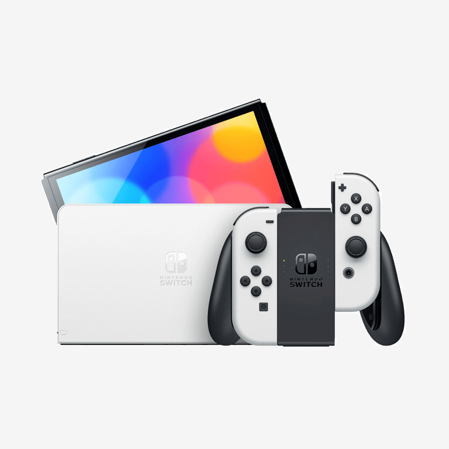 کنسول بازی نینتندو Nintendo Switch OLED Model with White Joy-Con